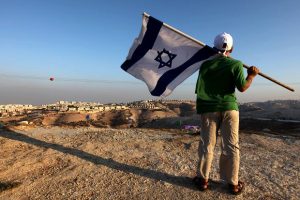 Settlements-israeli-flag