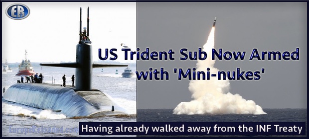 Afbeeldingsresultaat voor US Deploys ‘Mini-Nukes’ in Deplorable Threat to World Peace