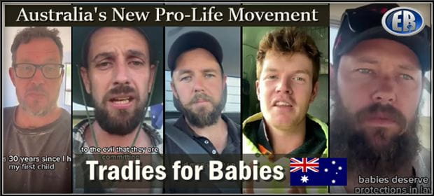 Tradies For Babies: A new Australian movement of Young Pro-Life Men
