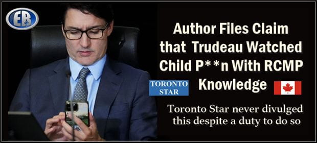 New Lawsuit Claims Former Canadian Prime Minister Justin Trudeau Was Caught Accessing Child Pornography by RCMP