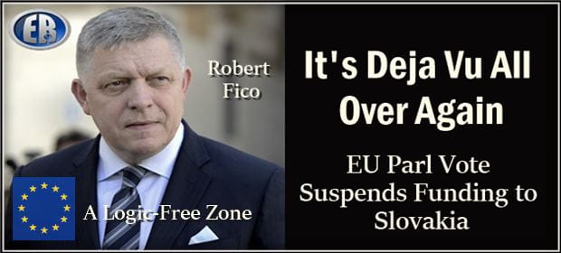 The European Parl votes for resolution freezing EU funds to Robert Fico’s Slovakia